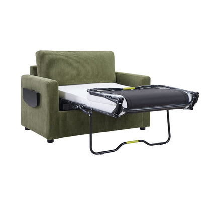 Foldable Sleeper Sofa with USB Ports and Storage