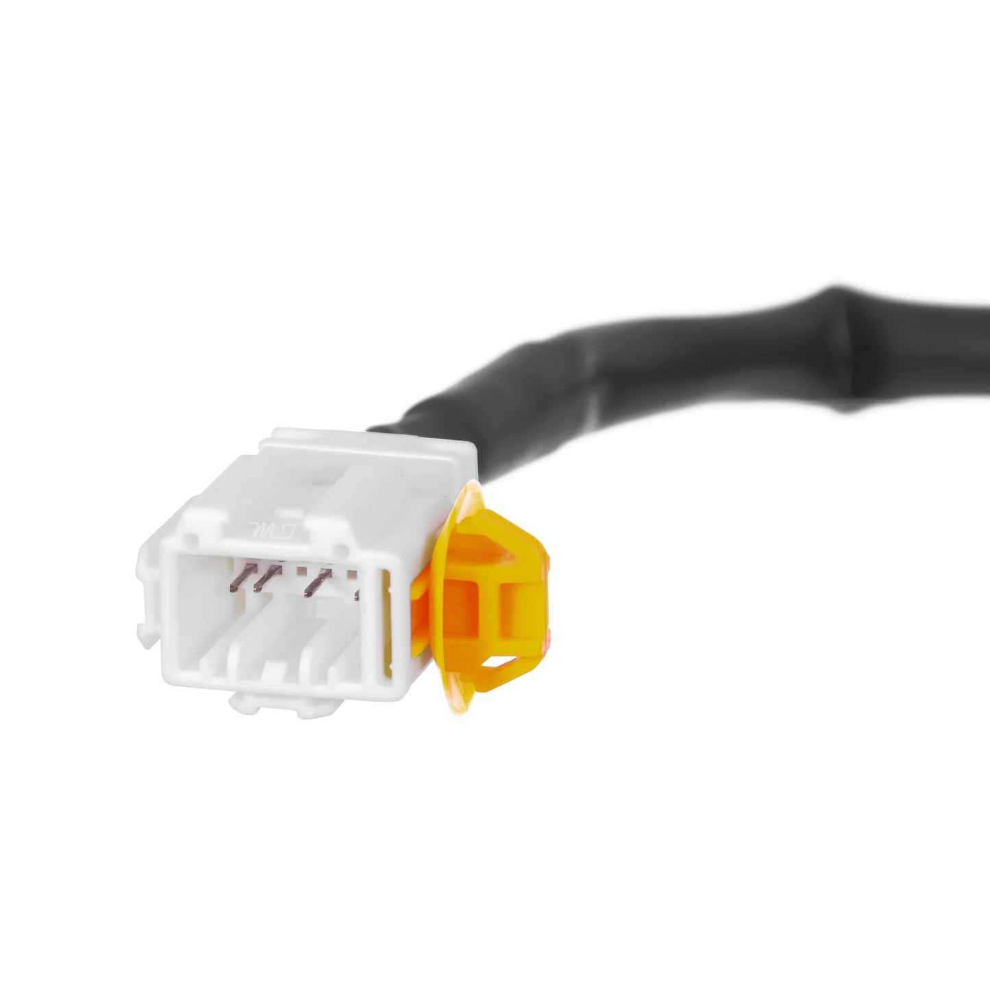 Master Tailgaters OEM backup camera connector with white housing and orange latch on Tampa Home & Garden Store