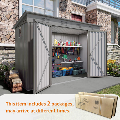 4x9 Ft Outdoor Storage Shed For A Backyard Space