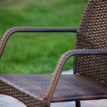 Outdoor Wicker Chairs And A Two Piece Patio Set