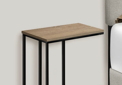 Accent Table C Shaped End Table Space Saving