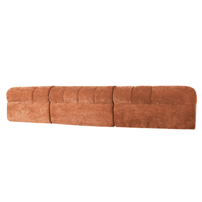 Modern L Shaped Sectional Sofa and Chaise Lounge