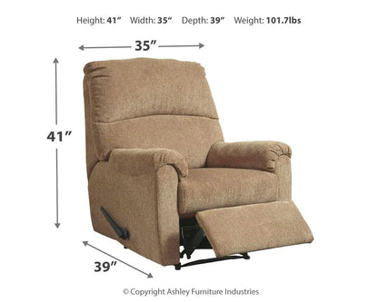 Nerviano Zero Wall Recliner for Living Rooms