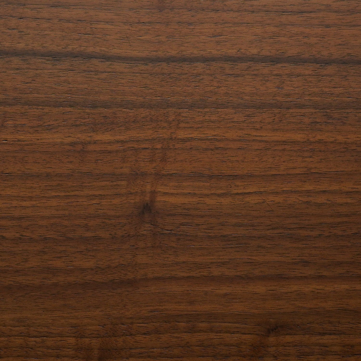 Rectangular dining table top in dark brown wood grain with knots on Tampa Home & Garden Store