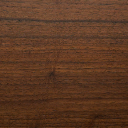 Rectangular dining table top in dark brown wood grain with knots on Tampa Home & Garden Store