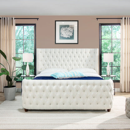 Brooklyn Tufted Panel Headboard and Footboard Set