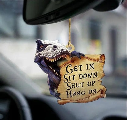 Car Pendant Sleeping Dog Angel Decor Hanging