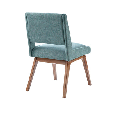 Blue upholstered retro dining chair set (2) by HouseOfZazla for Kids Tables & Chair Sets on Tampa Home & Garden Store