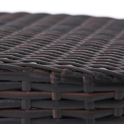 Kingstown Barrel and Outdoor Wicker Side Table
