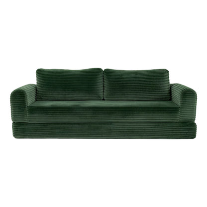 76 Inch Plush Convertible Futon and Sofa Bed