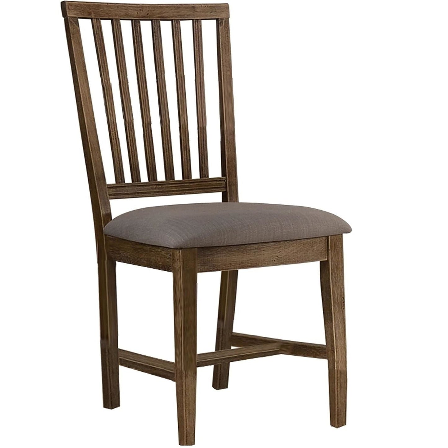 Open Slat Back Kitchen Side Chair Set of 2
