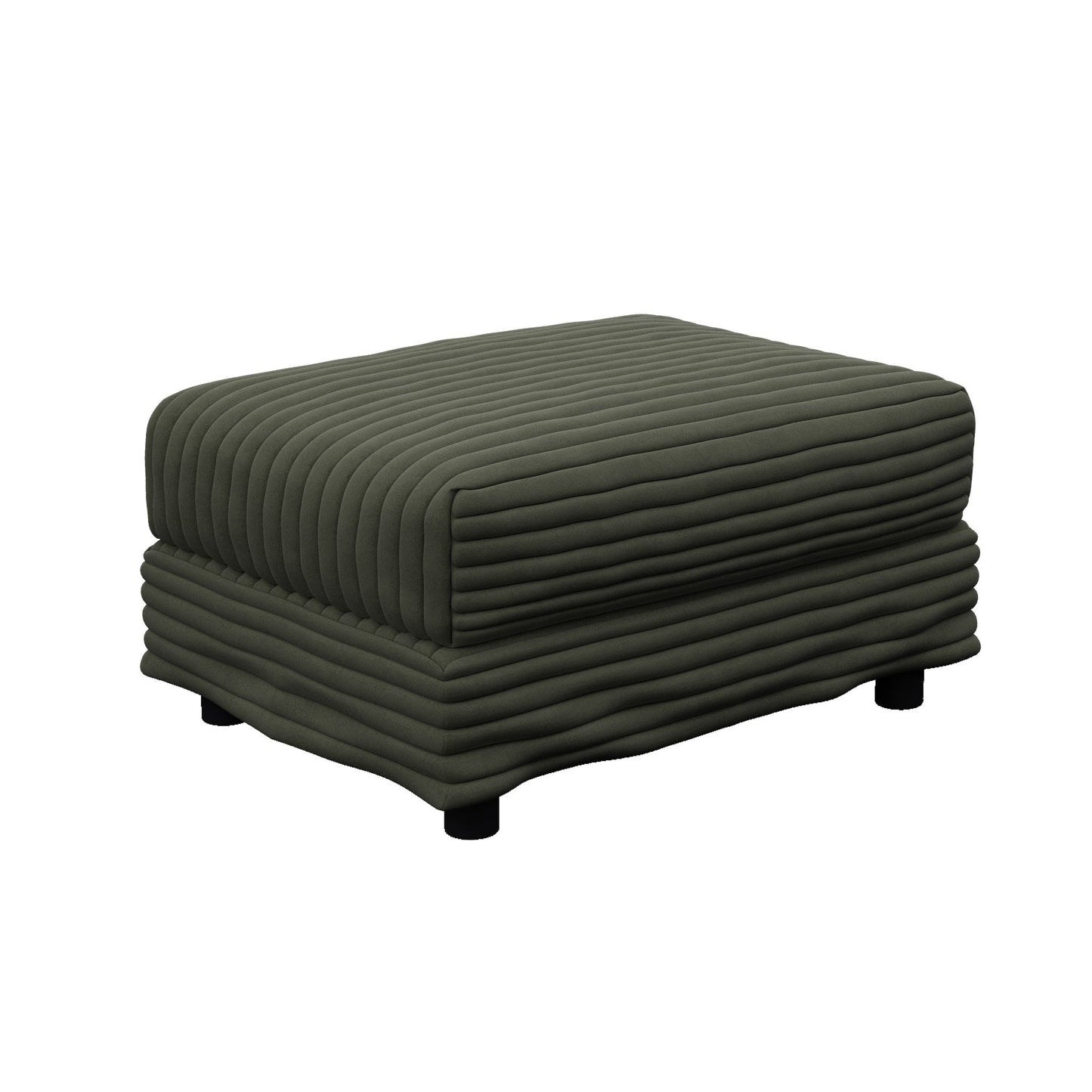 Convertible Sofa With Deep Seat and Pillows
