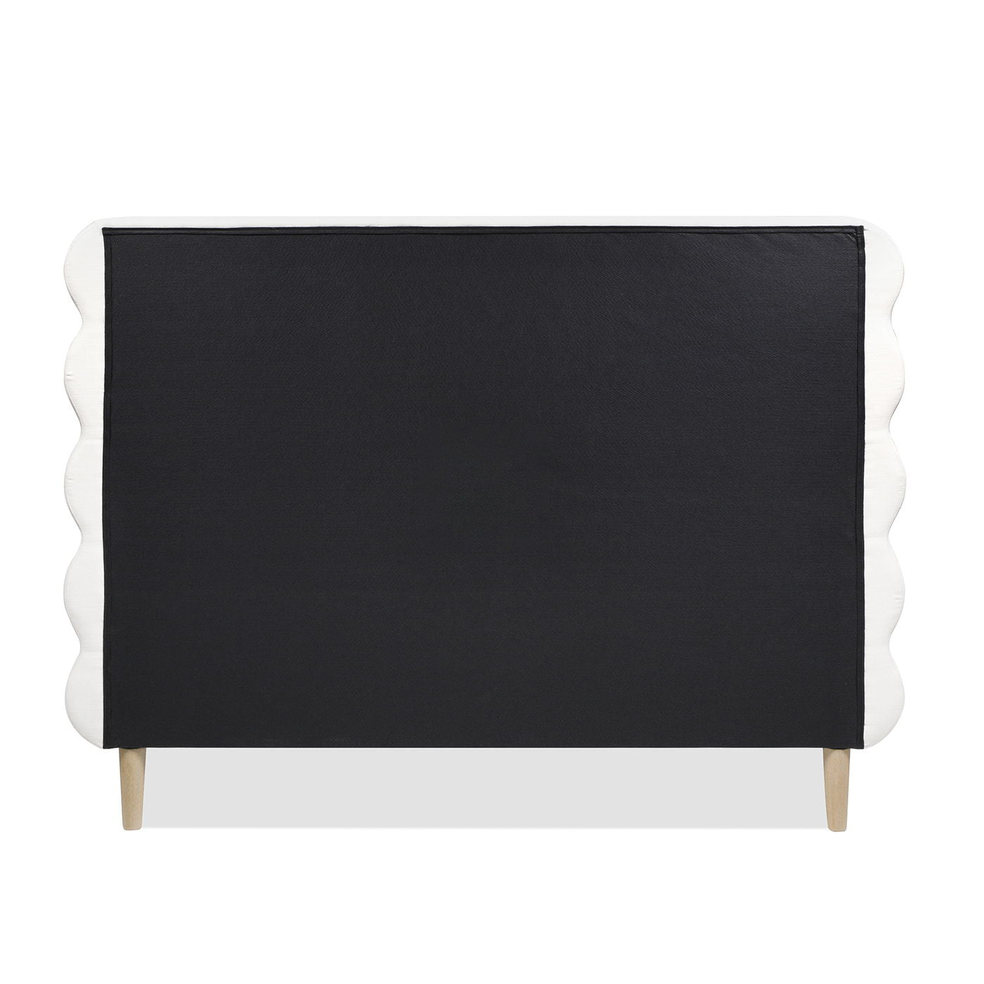 Stockholm Wavy Headboard and Platform Bed