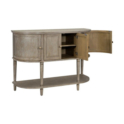 Bedford Accent Cabinet With Lower Shelf Natural