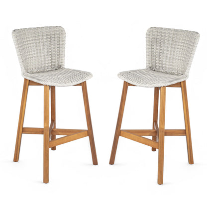 Lymington Patio Outdoor Bar Stool Set of 2