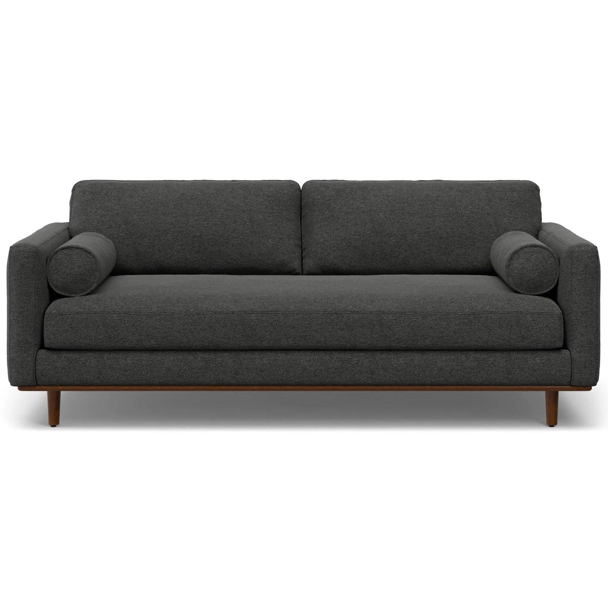 Morrison 2-piece sofa and ottoman set in dark gray textured fabric by Unique Piece Furniture on Tampa Home & Garden Store