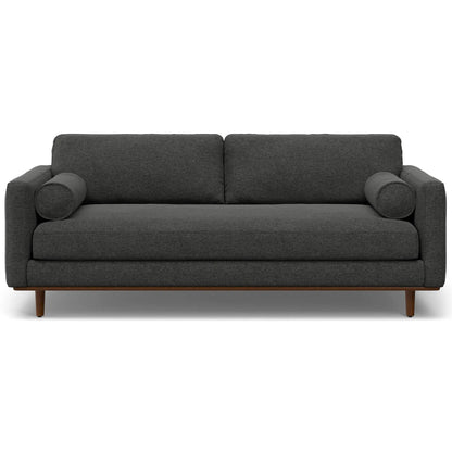 Morrison 2-piece sofa and ottoman set in dark gray textured fabric by Unique Piece Furniture on Tampa Home & Garden Store