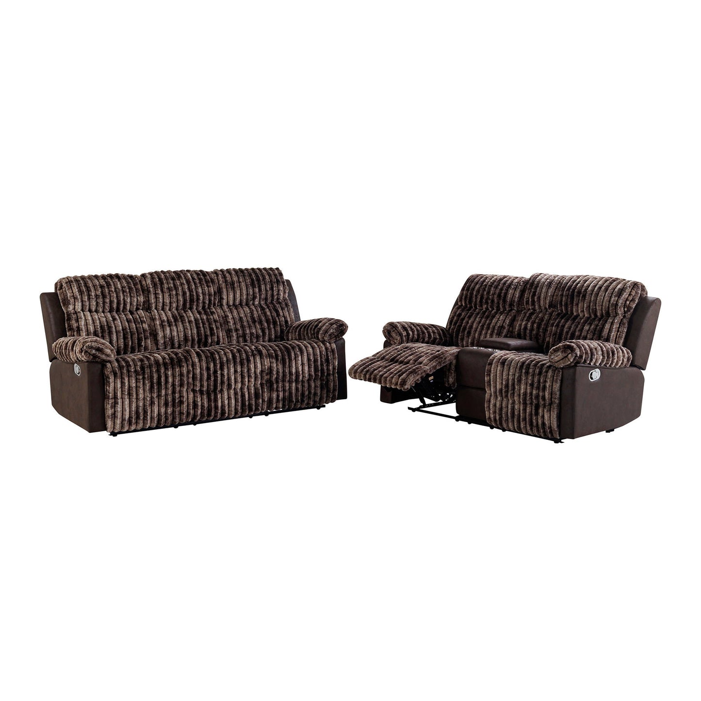 Brenda Sofa With Manual Recline and Firm Support