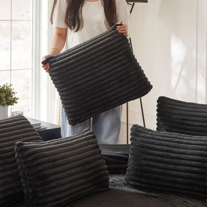 Semi Circular 2 in 1 Sofa Bed with Neck Pillow