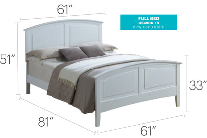 Modern Farmhouse Arch Bed With Real Veneers