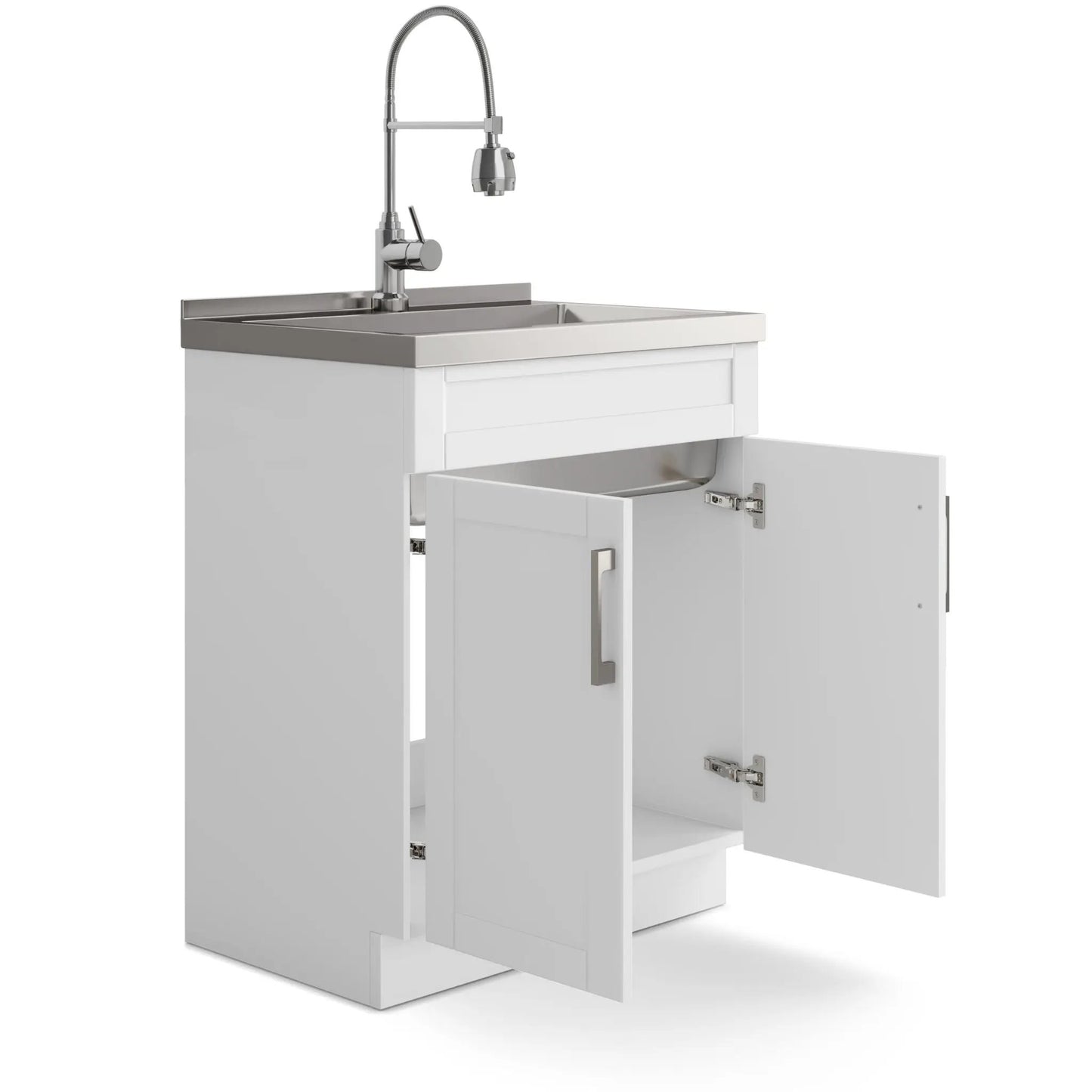 Hennessy Deluxe Laundry Cabinet With Faucet Sink