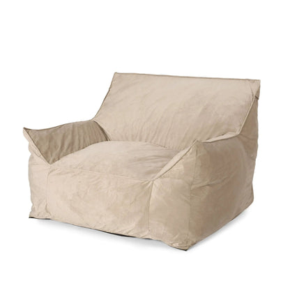 Allea Bean Bag Chair With Armrests For Two