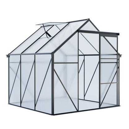 Outdoor Polycarbonate House and Raised Metal Base