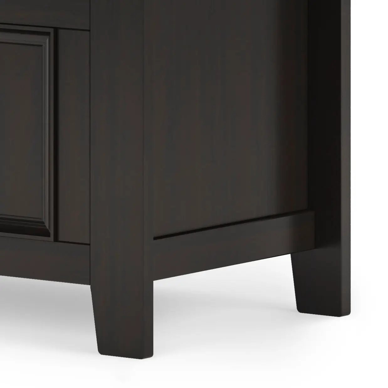 Amherst Small Transitional Entryway Storage Bench