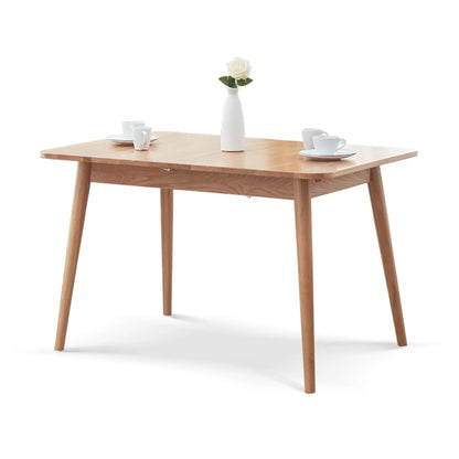 Wooden dining table with top and tapered diagonal legs by Unique Piece Furniture for 6–8 on Tampa Home & Garden Store