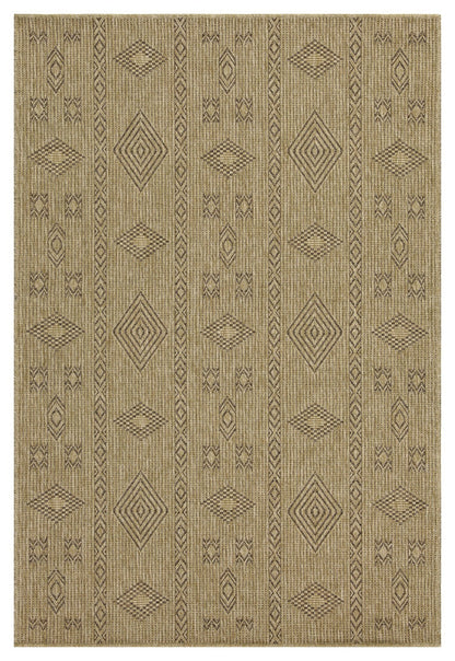 Mocha jute indoor/outdoor durable rug flatweave by HouseOfZazla on Tampa Home & Garden Store