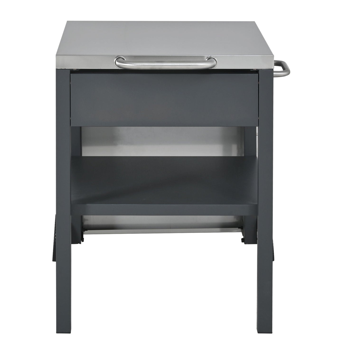 Large Foldable Outdoor Kitchen Cart And Storage