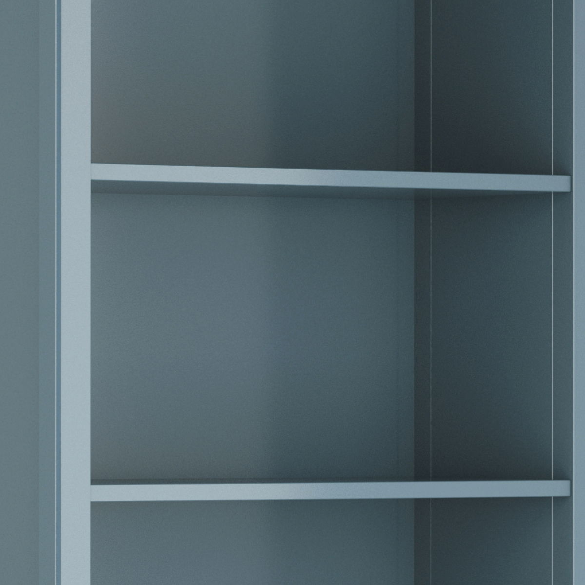 Amherst Five Shelf Bookcase Handcrafted Wood