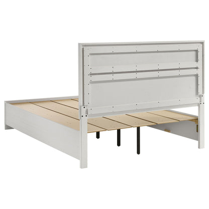 Orchid storage panel bed white finish with under-bed storage drawers by HouseOfZazla on Tampa Home & Garden Store