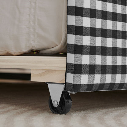 Gingham Wave Daybed And Usb Charging Port