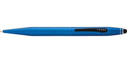 Tech2 metallic blue dual-function pen with black Cross clip on Tampa Home & Garden Store