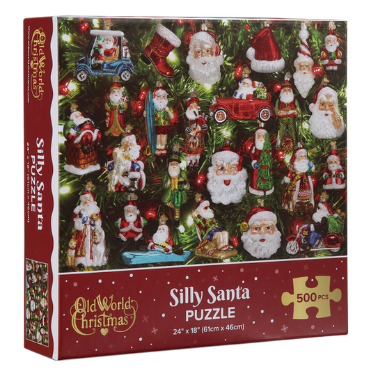 Silly Santa   Puzzle - 500 Pieces - Tampa Home & Garden Store