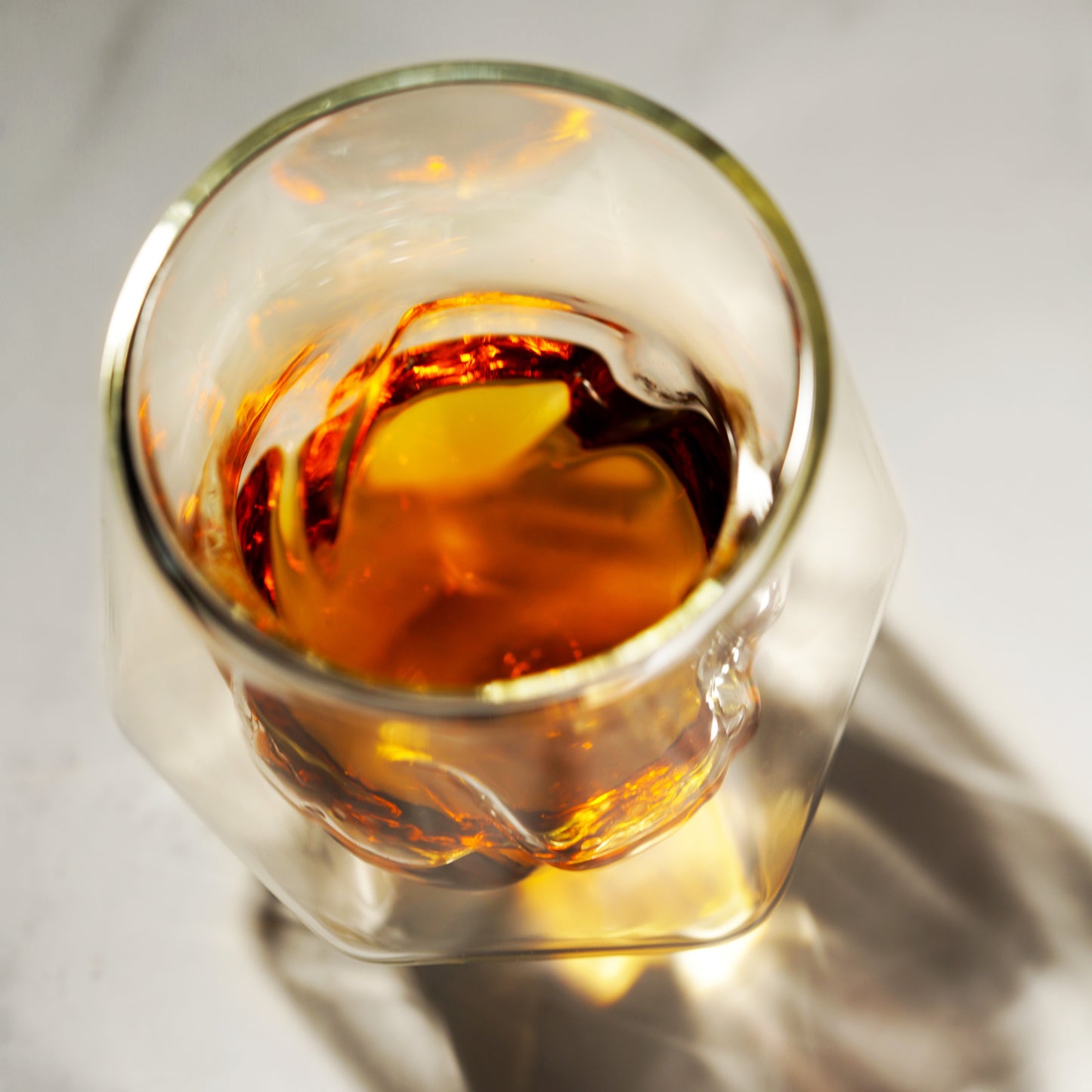 Aerating Whiskey Taster with a Tulip Shape