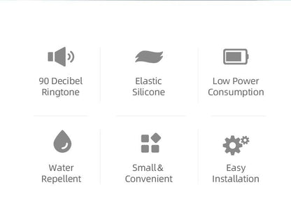 Stevvex bike bell 90 dB silicone water repellent easy install on Tampa Home & Garden Store