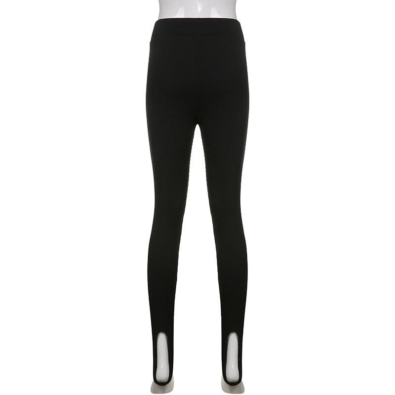 Leggings Stevvex high-waist black seamless fitness tights for women on Tampa Home & Garden Store