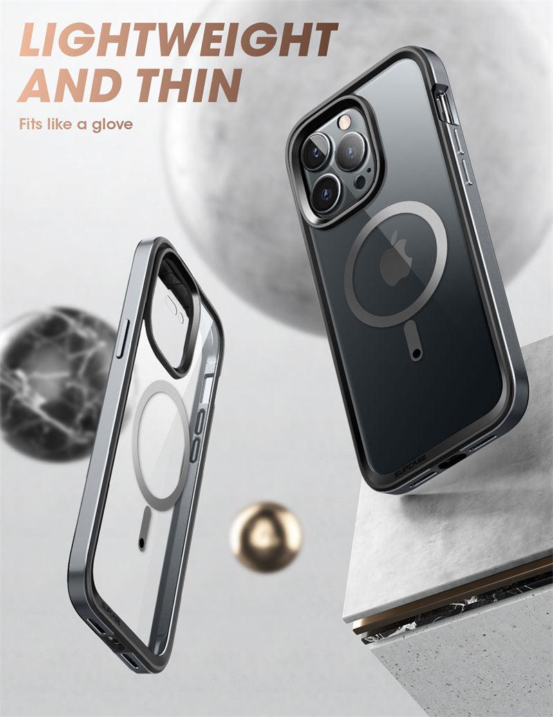 Stevvex iPhone 14 Pro Max case with built-in screen protector, slim frame two shown on Tampa Home & Garden Store