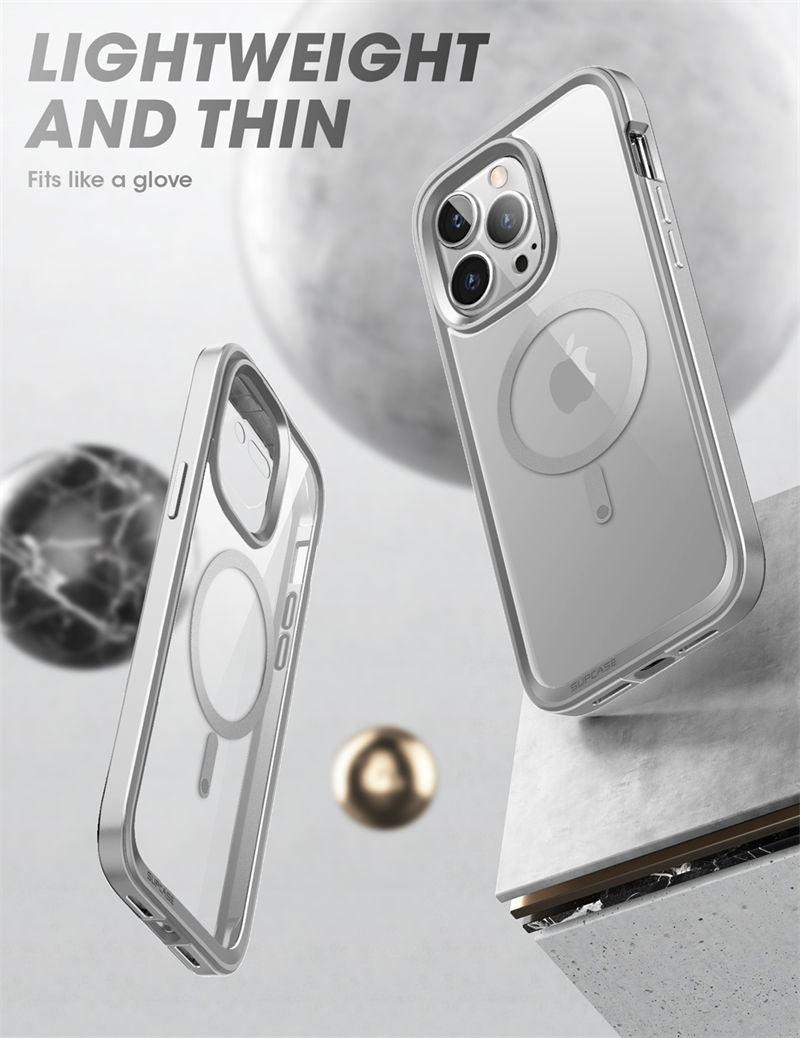 Stevvex iPhone 14 Pro Max clear case 6.7-inch with built in screen protector and slim frame on Tampa Home & Garden Store