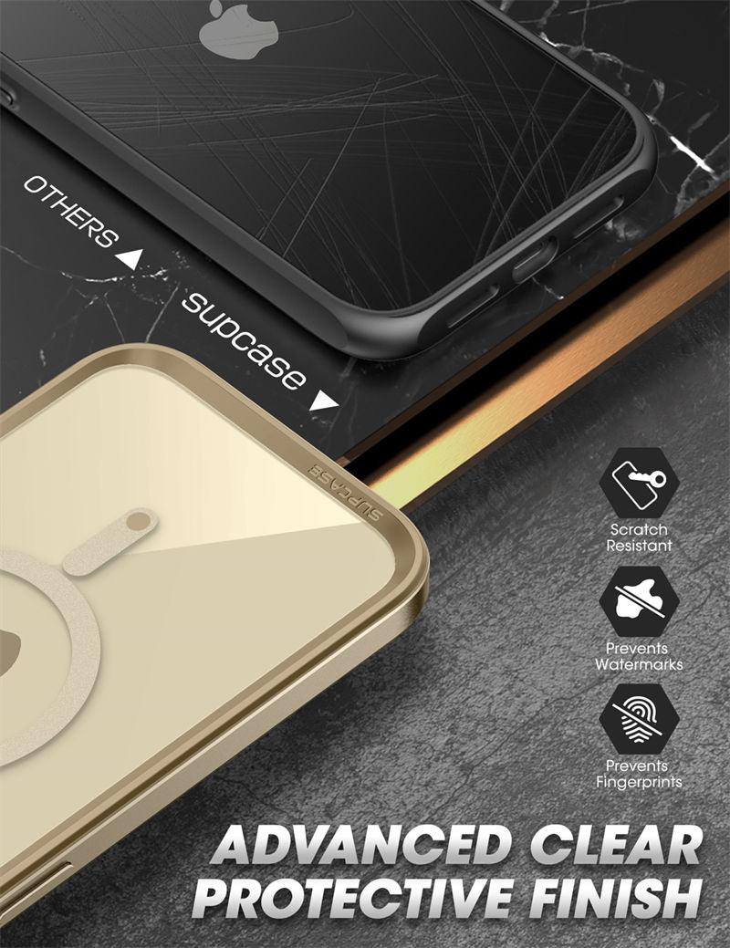 iPhone 14 Pro Max case by Stevvex, clear slim frame with built-in screen protector 2-pack on Tampa Home & Garden Store