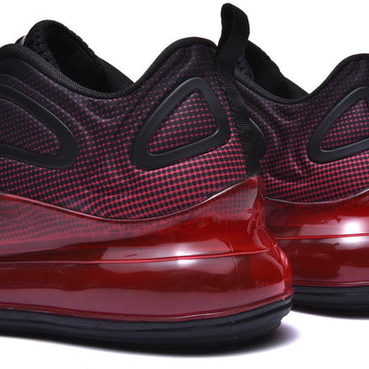 Stevvex men's athletic shoes pair with breathable mesh upper and red air cushion sole on Tampa Home & Garden Store