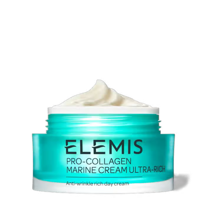 Elemis Pro-Collagen Marine Cream Ultra-Rich moisturizer in turquoise jar, 50 ml on Tampa Home & Garden Store