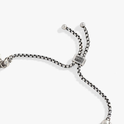 Elephant Crystal Bolo Bracelet silver-tone chain with crystal accents by ALEX AND ANI on Tampa Home & Garden Store