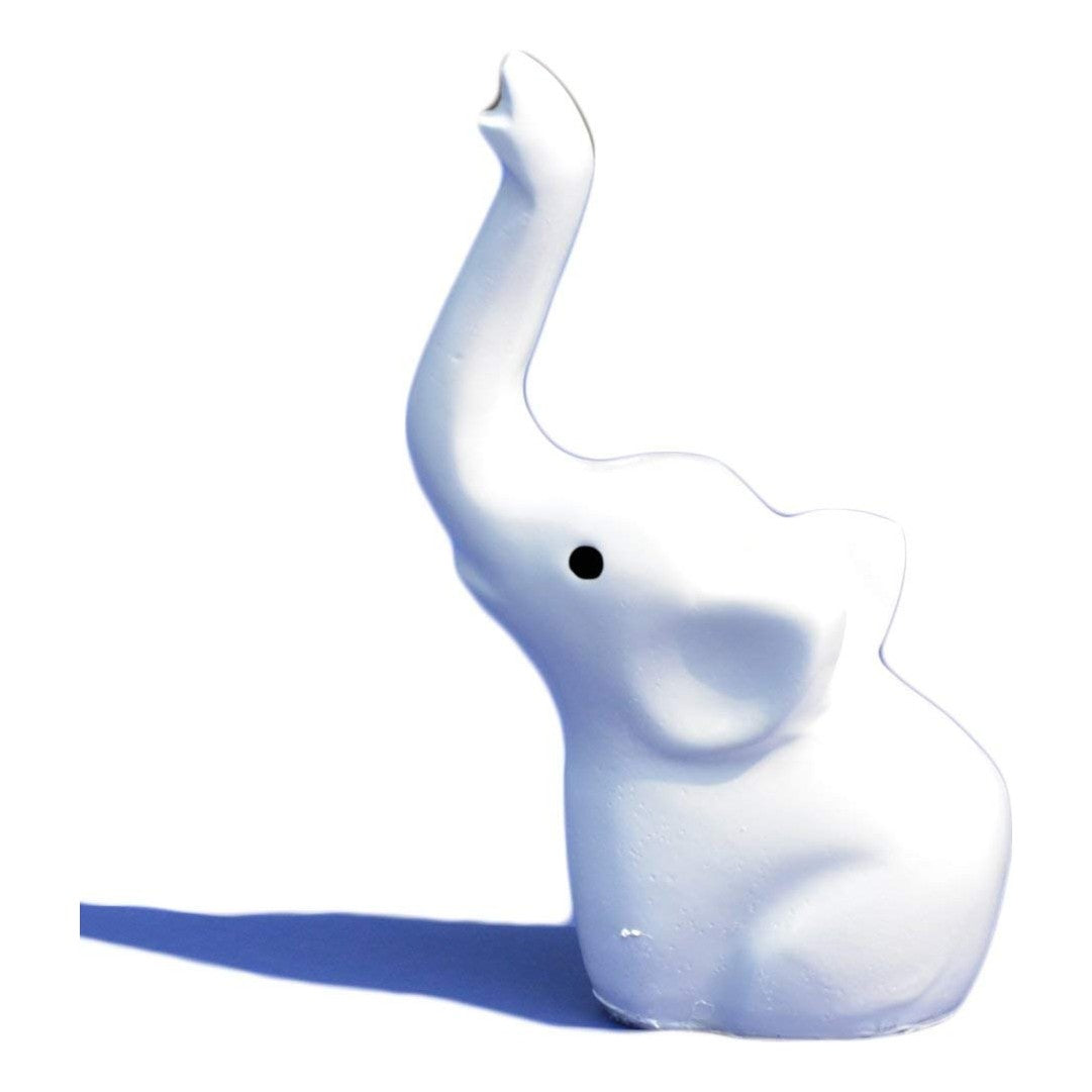 Vibhsa Baby Elephant Ring Holder white jewelry organizer on Tampa Home & Garden Store