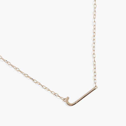 Initial J Precious Elongated Necklace rose-gold chain by Alex and Ani on Tampa Home & Garden Store
