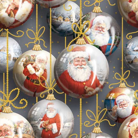 Serviettes en papier à motifs de boules de Noël