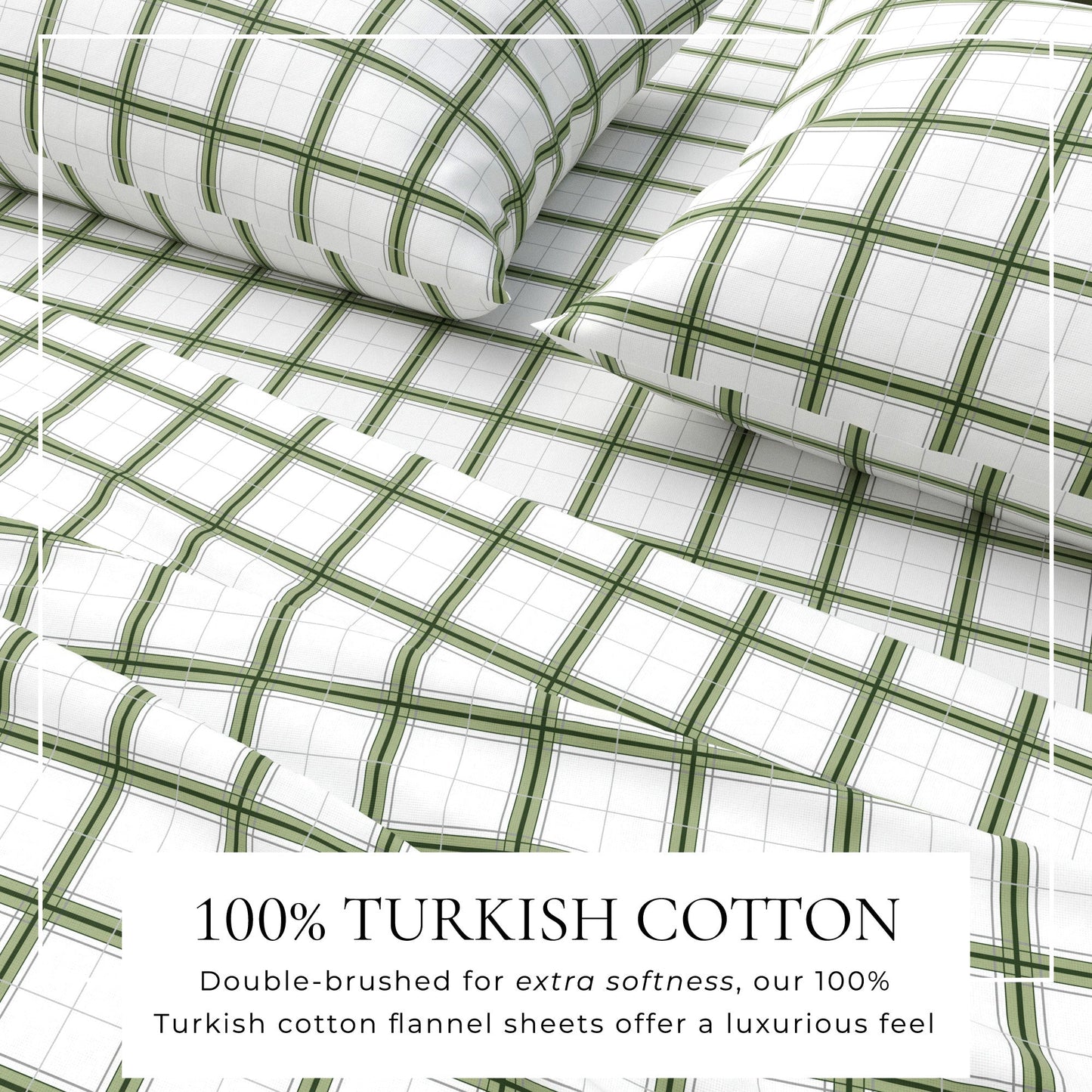 Turkish Cotton Flannel Sheet Set and Stripes