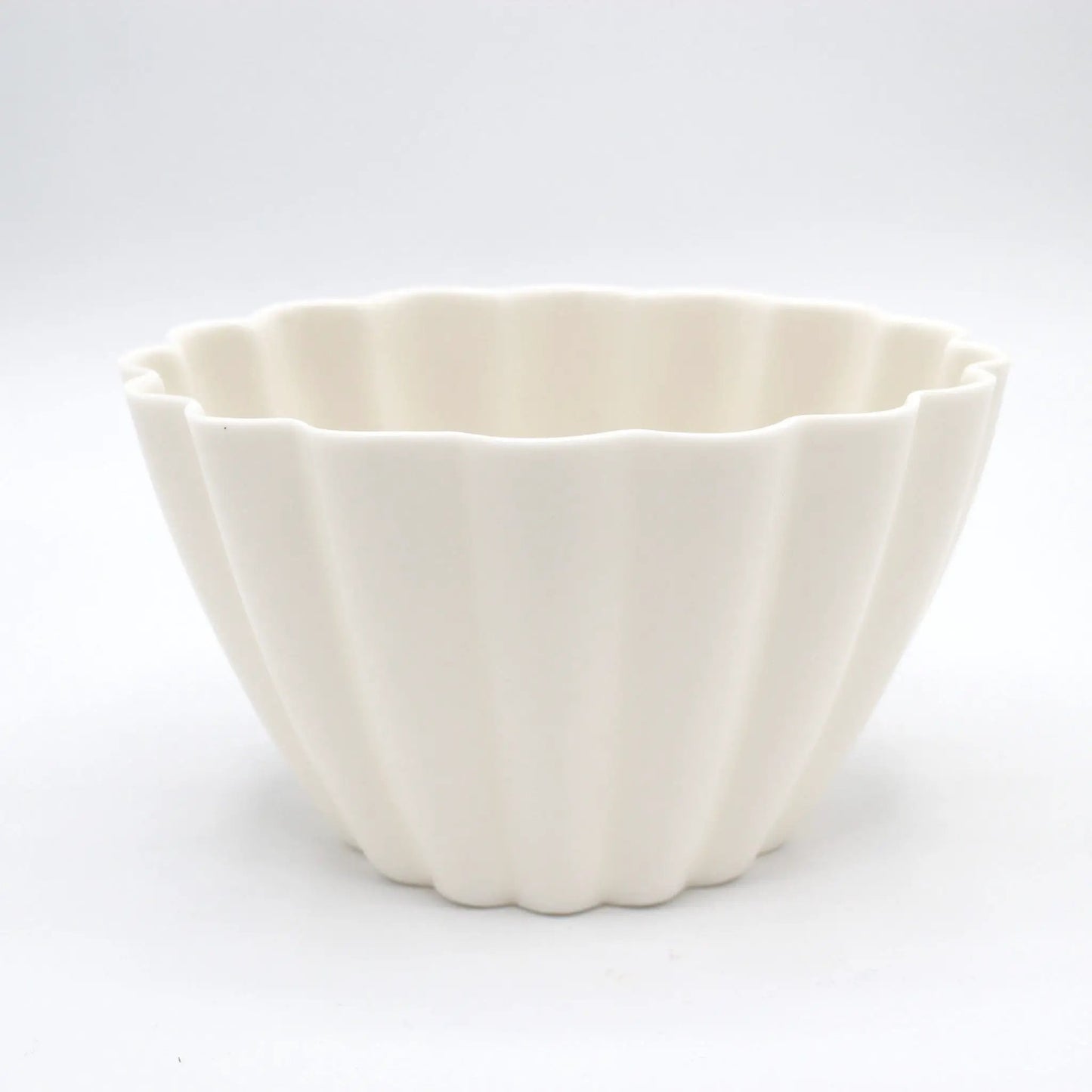 Elysian Fluted Porcelain Candle Holder Ambience